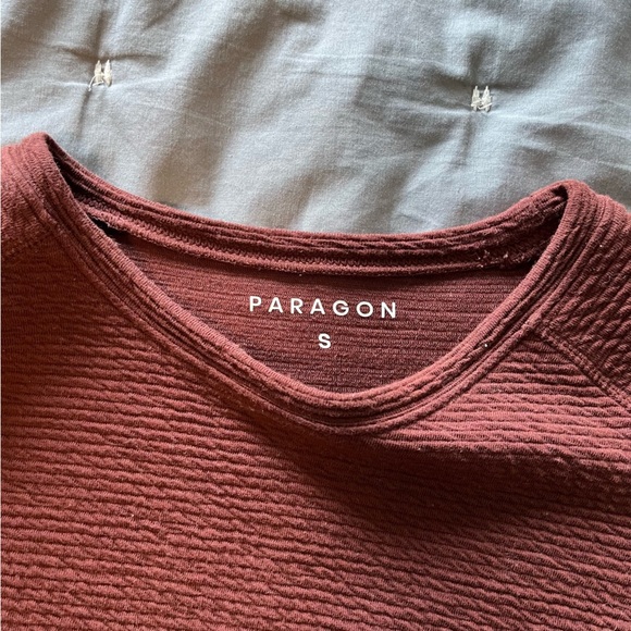 Paragon Women's Lounge Crew Neck Raglan Cropped Sweatshirt Size Small - Picture 10 of 10